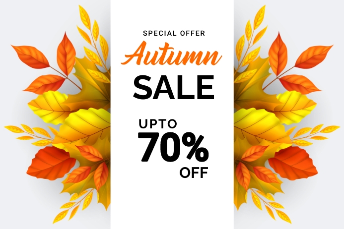 Fall Design Template Copy of autumn fall | PosterMyWall