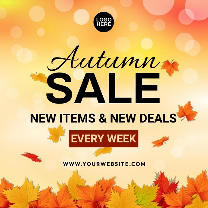 Fall Design Post Autumn/Fall Template | PosterMyWall