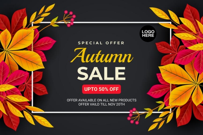 Autumn/Fall Template | PosterMyWall