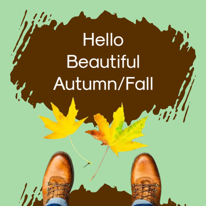 Fall Design Post Autumn/Fall Template | PosterMyWall