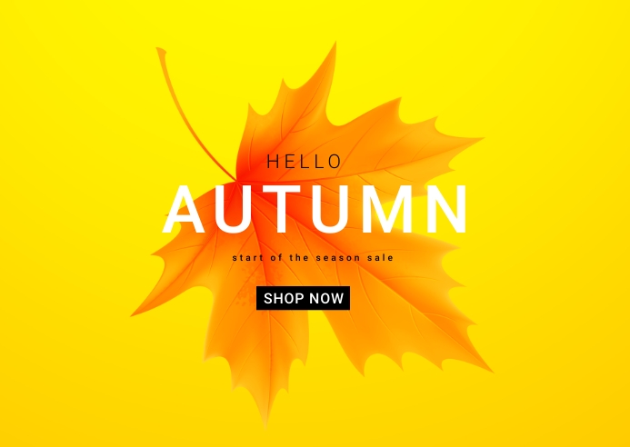 autumn fall Template | PosterMyWall