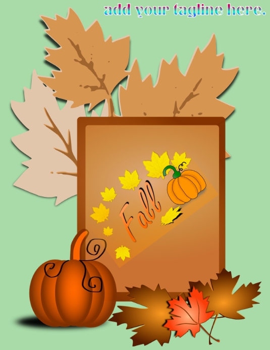 Fall Design Template Autumn /fall Template | PosterMyWall
