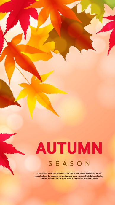 autumn fall Template | PosterMyWall