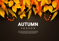 autumn fall Template | PosterMyWall