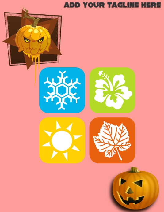 Autumn /fall Flyer (US Letter) template