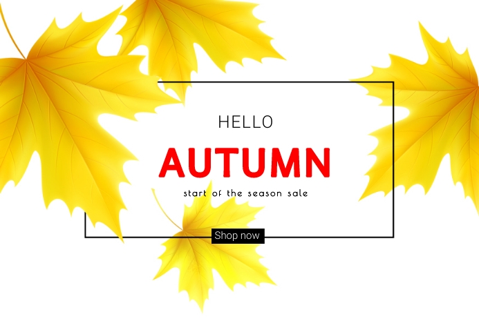 autumn fall Template | PosterMyWall