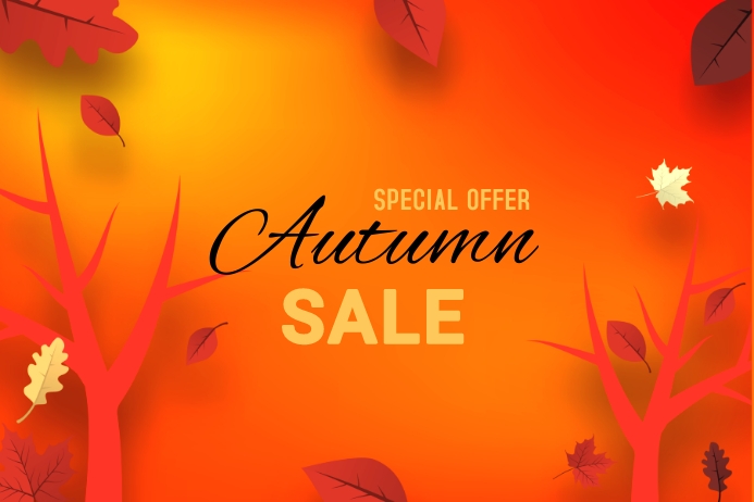 autumn fall Template | PosterMyWall