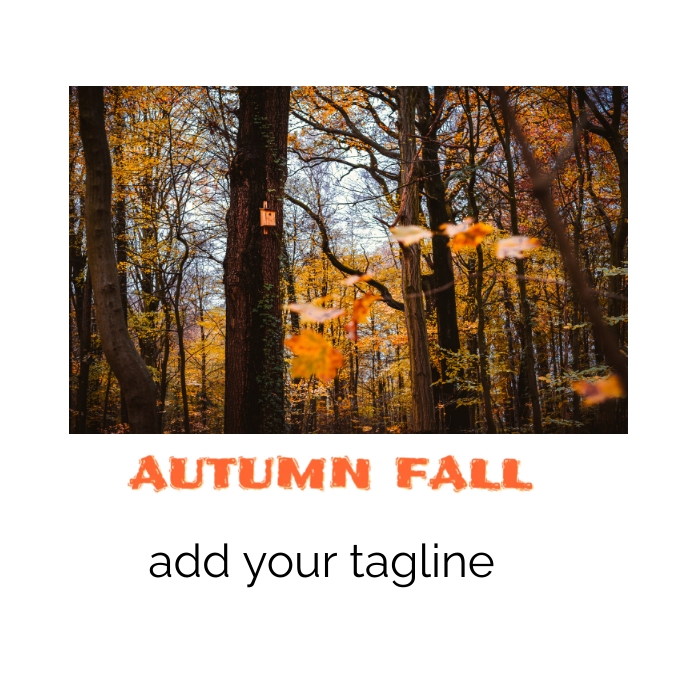 autumn fall Template | PosterMyWall