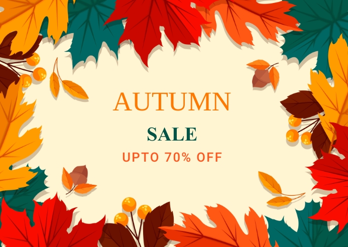 Fall Design Template Copy of autumn fall | PosterMyWall