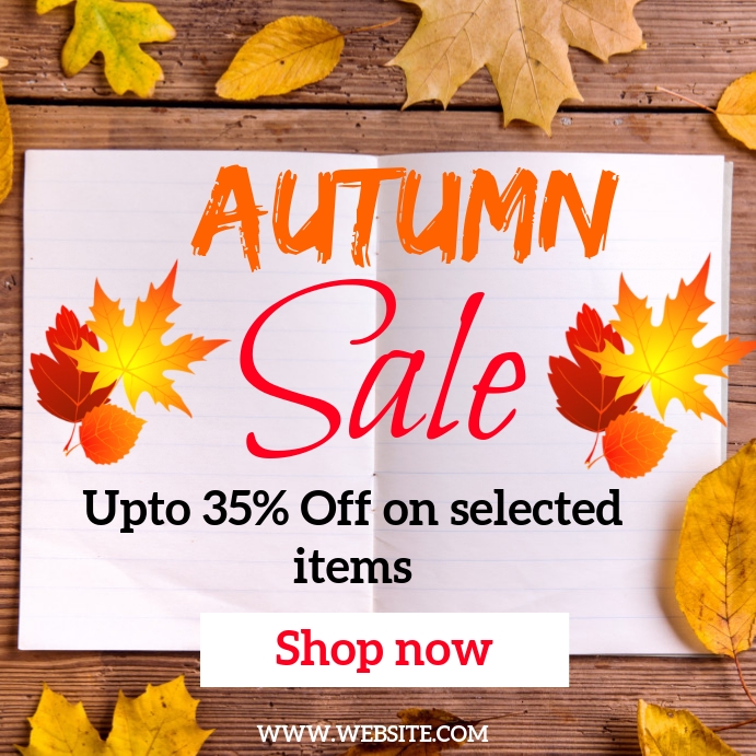 Fall Design Post autumn/fall Template | PosterMyWall