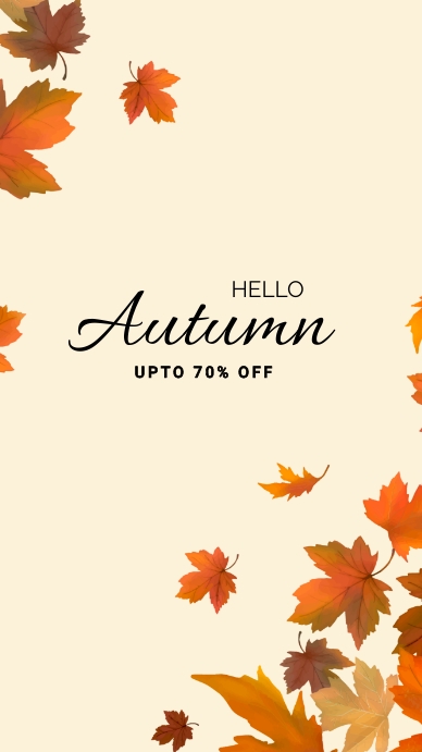 autumn fall Template | PosterMyWall