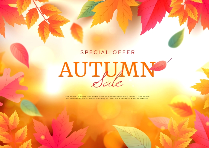 autumn fall Template | PosterMyWall