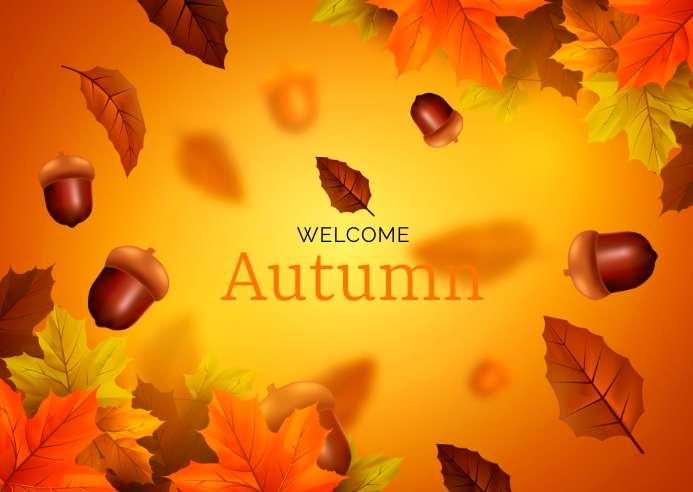 Fall Design Template Copy of autumn fall | PosterMyWall