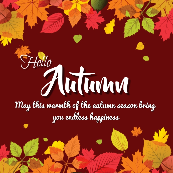 Autumn/fall Template | PosterMyWall