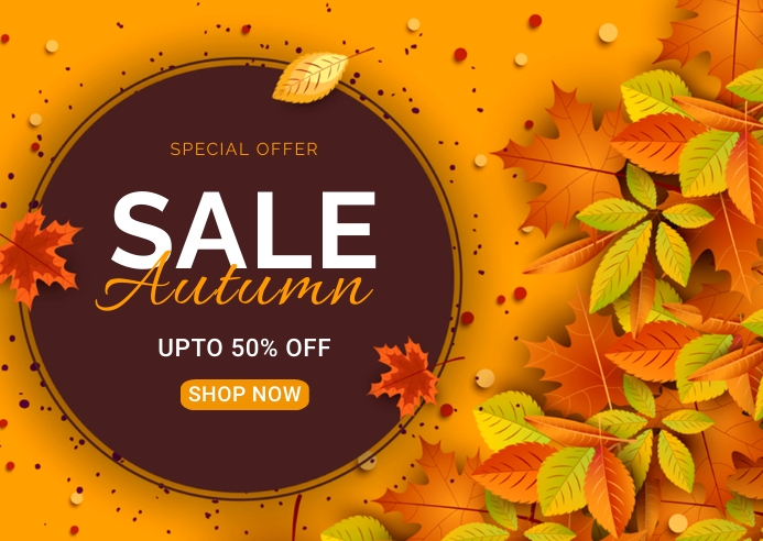 autumn fall Template | PosterMyWall