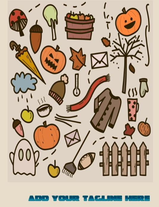 Templates Layout Fall Autumn /fall Template | PosterMyWall