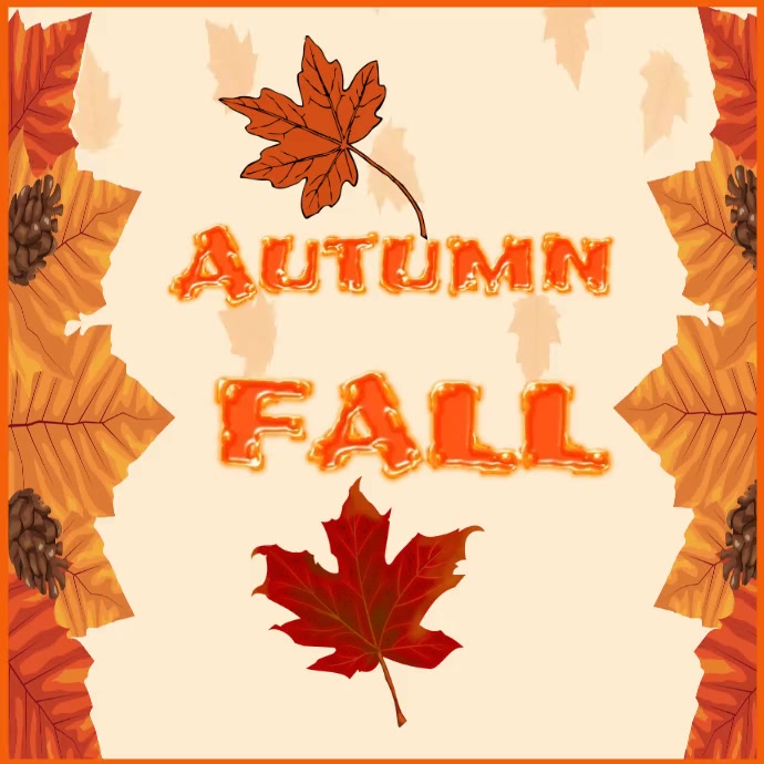 Fall Design Post Autumn/fall Template | PosterMyWall