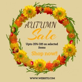 Fall Design Post autumn/fall Template | PosterMyWall