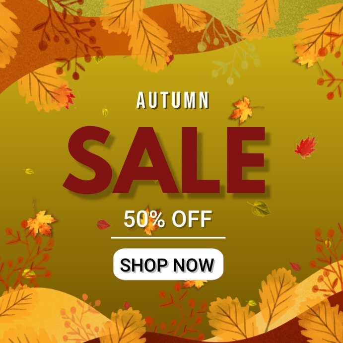 Fall Design Template Copy of Autumn/fall | PosterMyWall