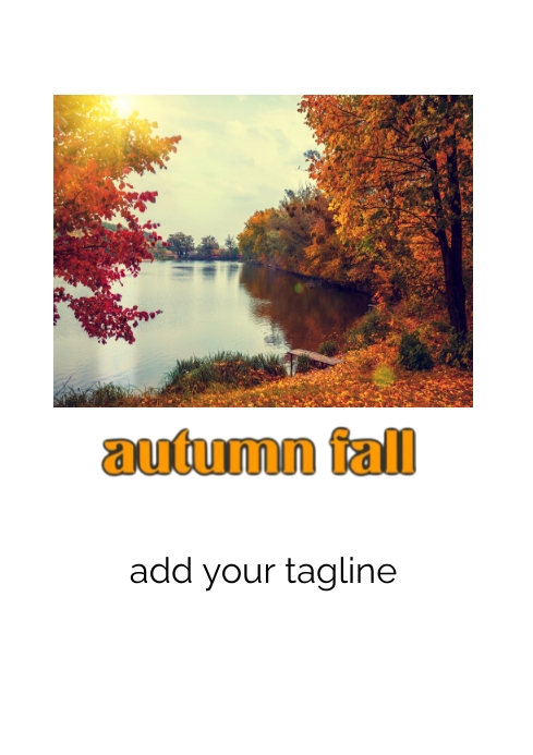Fall Design Template autumn fall Template | PosterMyWall