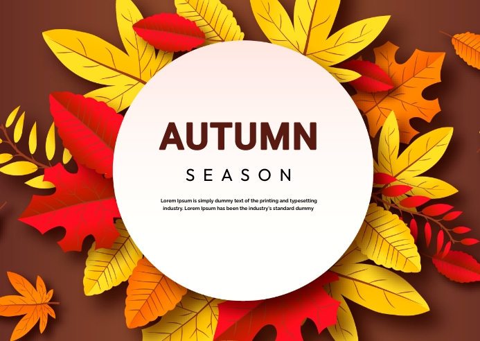 Fall Design Template Copy of autumn fall | PosterMyWall