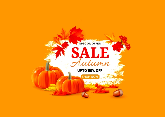 autumn fall Template | PosterMyWall