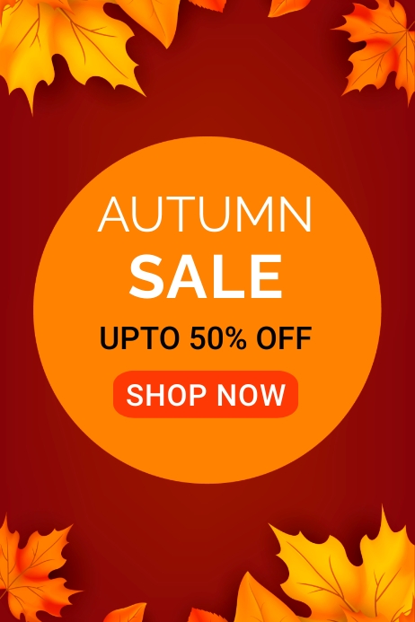 Fall Store Poster Copy of autumn fall | PosterMyWall