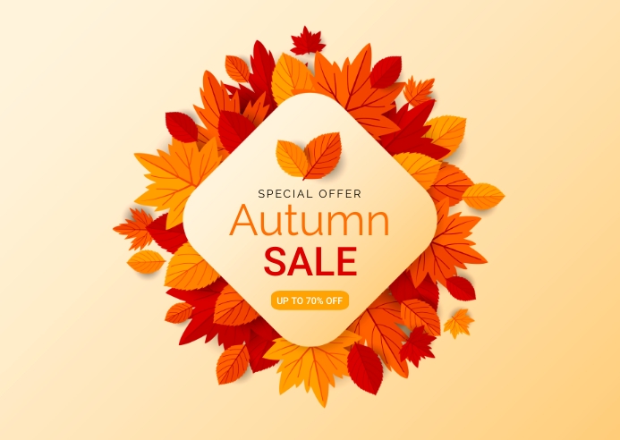 Plantilla de Otoño Otoño | PosterMyWall