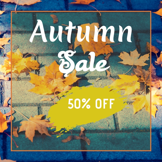 Fall Design Post autumn/fall Template | PosterMyWall