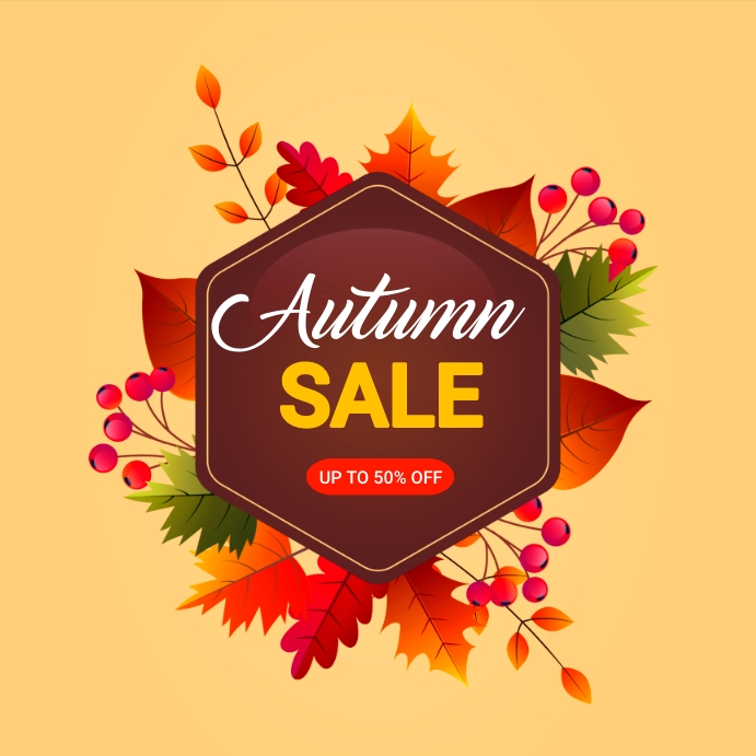 Fall Design Template autumn fall Template | PosterMyWall