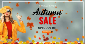 autumn fall ภาพที่แชร์บน Facebook template