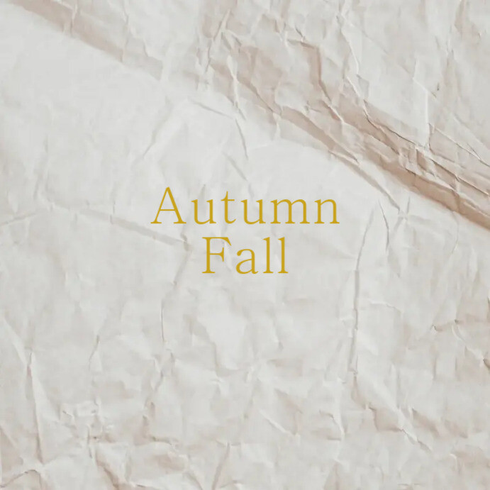Fall Design Post Autumn Fall Template | PosterMyWall
