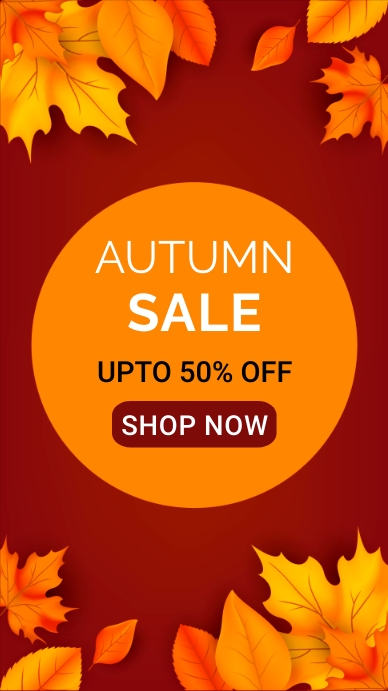 Fall Design Template autumn fall Template | PosterMyWall