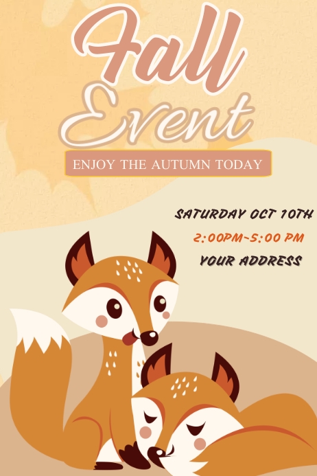 Copy of autumn fall festival | PosterMyWall