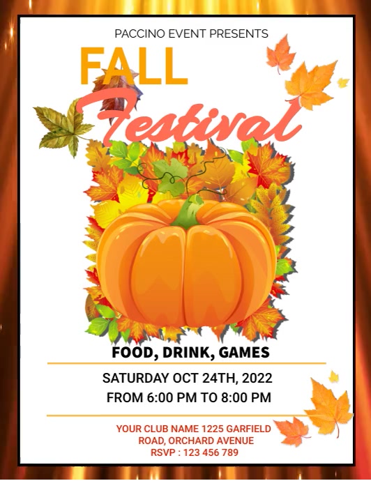 AUTUMN FALL FLYER TEMPLATES | PosterMyWall