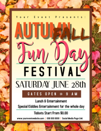 Fall Fest Flyer Template | PosterMyWall