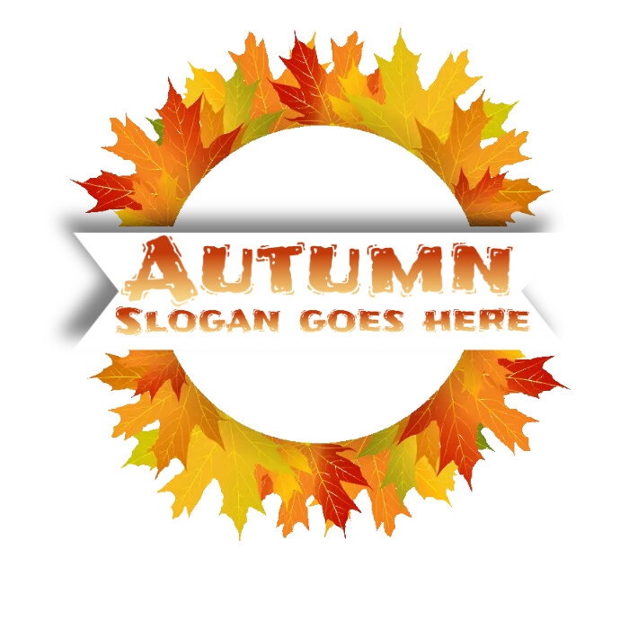 Autumn fall logo, autumn season Template | PosterMyWall