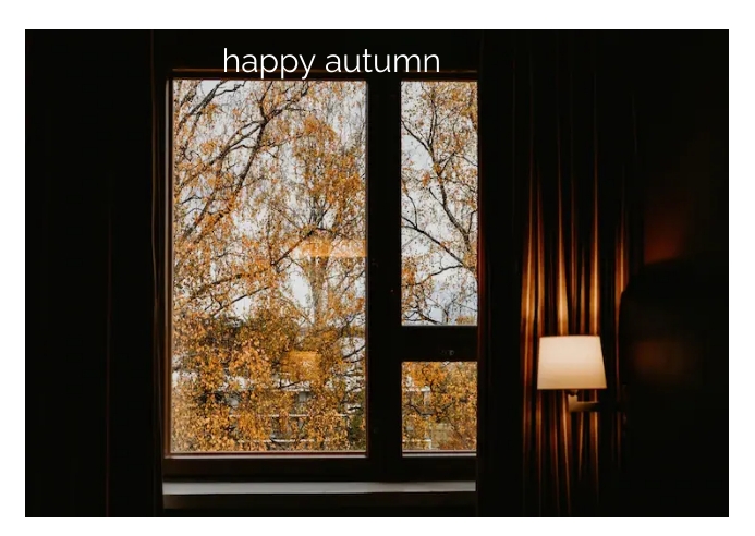 Copy of Autumn fall poster design template | PosterMyWall