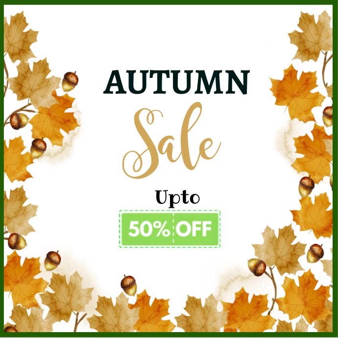 Autumn Fall Poster Template PosterMyWall autumn-fall-poster-template-postermywall