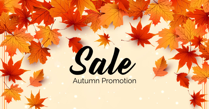 autumn fall promotion Template | PosterMyWall