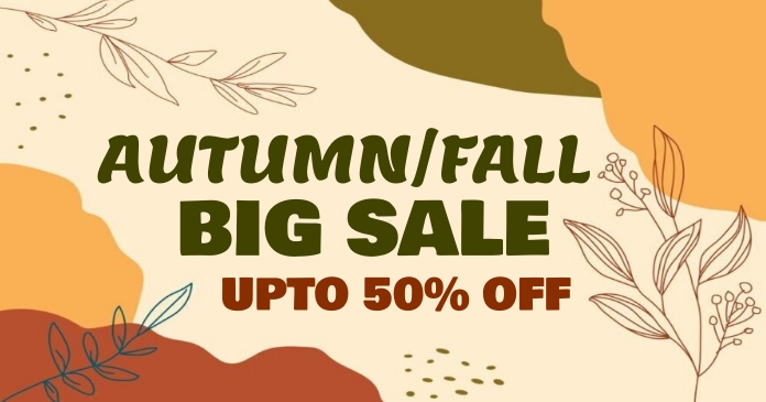 Fall Sale Script Copy of Autumn/Fall Sale | PosterMyWall