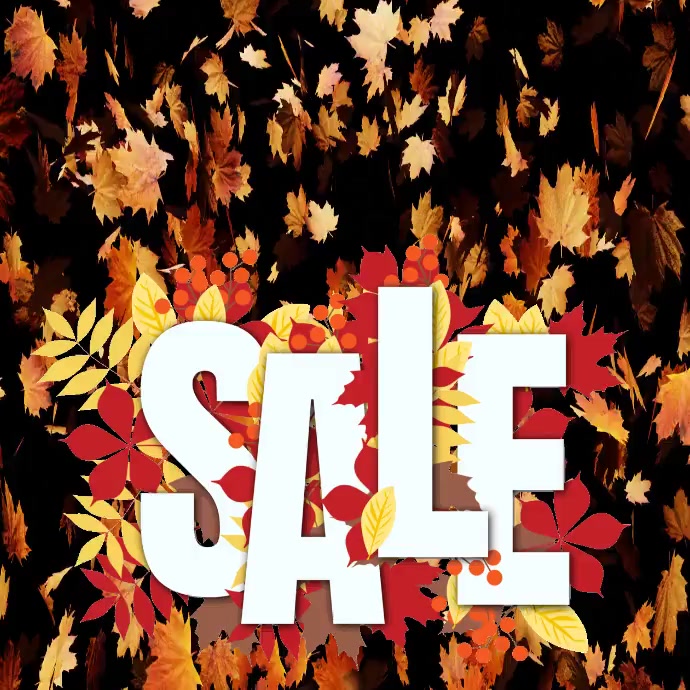 Autumn Fall Sell Template | PosterMyWall