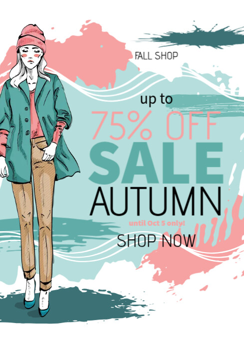 Autumn Fashion Template | PosterMyWall