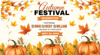 Autumn Festival Celebration Miniatura na YouTube template
