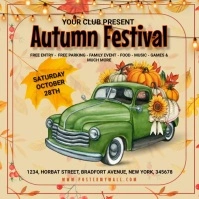 Autumn Festival Instagram Post template
