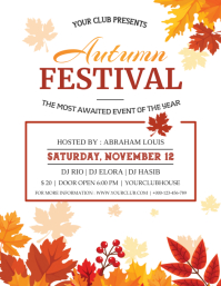 Fall Leasing Flyer Template | PosterMyWall