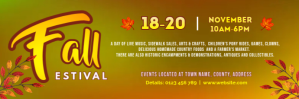 Gul Autumn festival template Intestazione e-mail