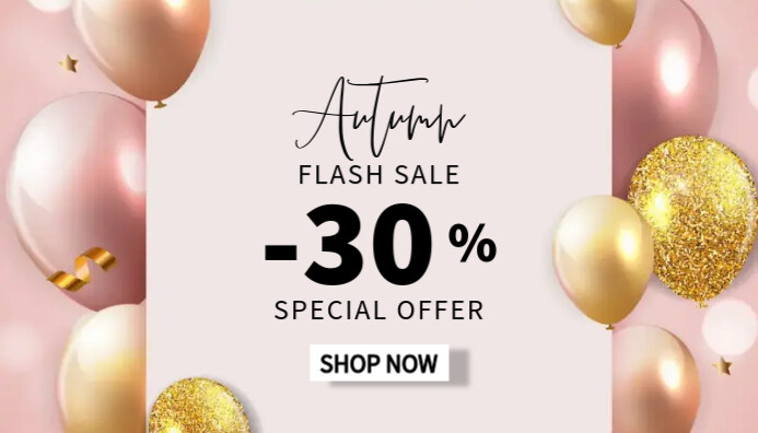 Autumn Flash Sale Business Card Cartão de visita template