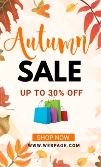autumn flyer, autumn sale, fall, harvest Legale USA template