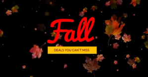 Autumn Flyer ภาพที่แชร์บน Facebook template